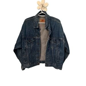 Vintage Levi‎ Strauss & Co Denim Trucker Jacket Size Large